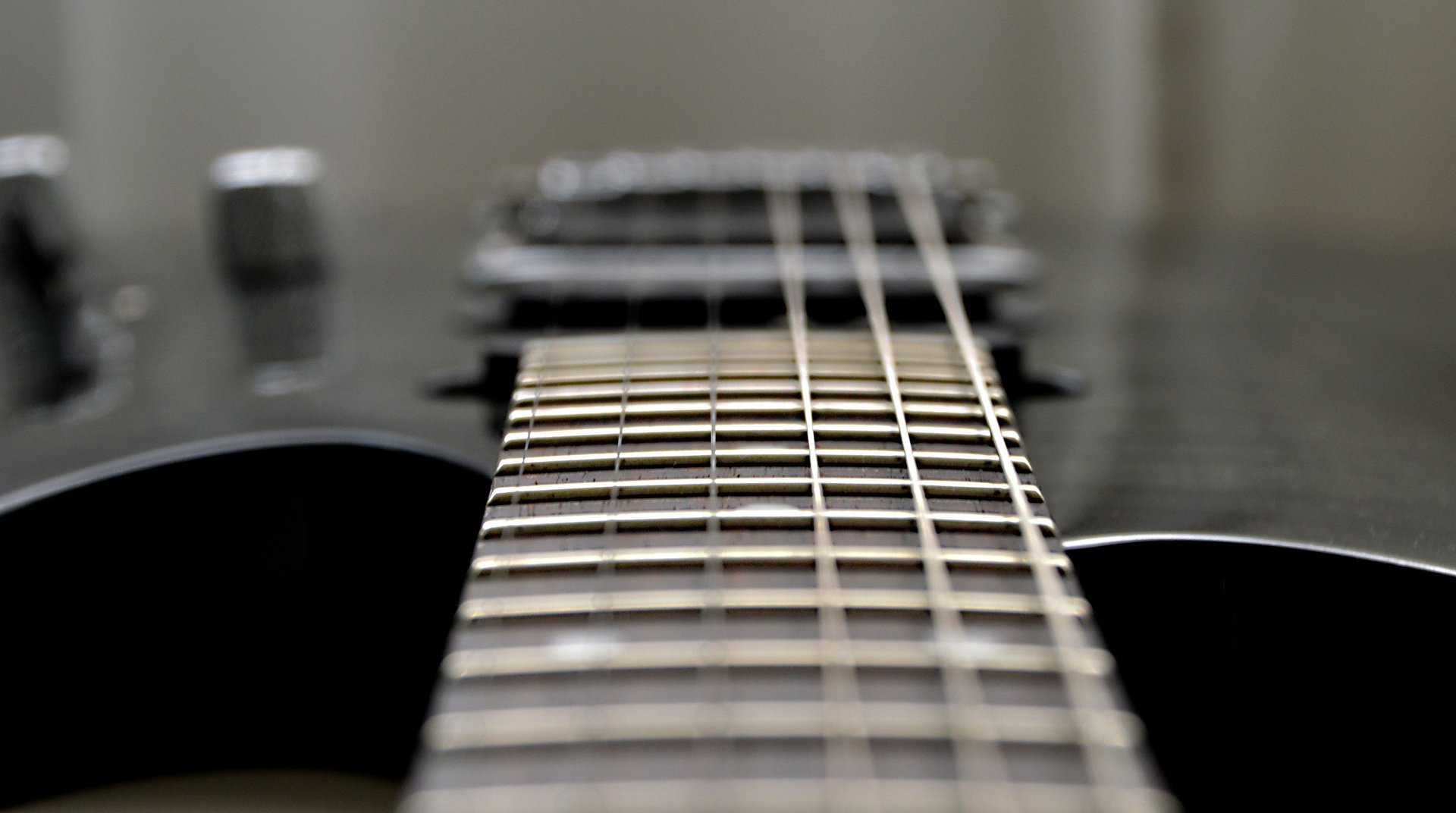 Close-up of an Electric Guitar